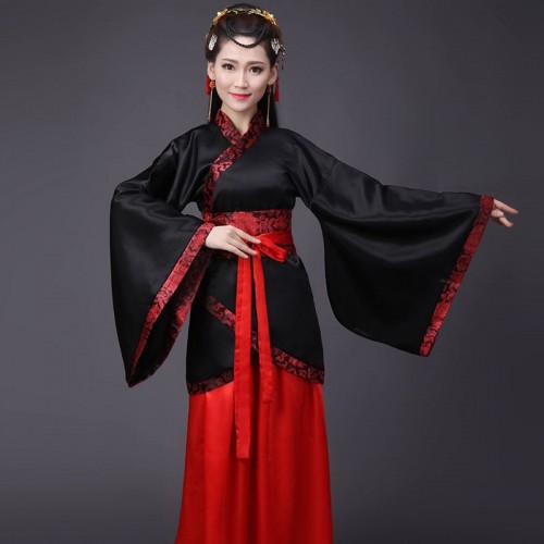 Women's chinese hanfu ancient princess dairy drama cosplay dress photos shooting cosplay kimono dress 